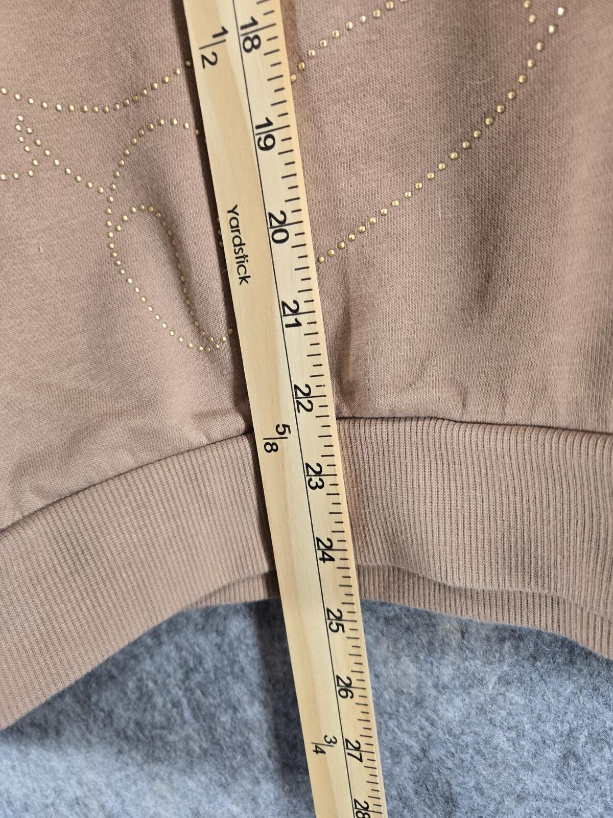 Disney Winnie The Pooh Women's Beaded Graphic Oversized Sweatshirt Size XL / US 12-14 / IT 48-50 - 4 Thumbnail
