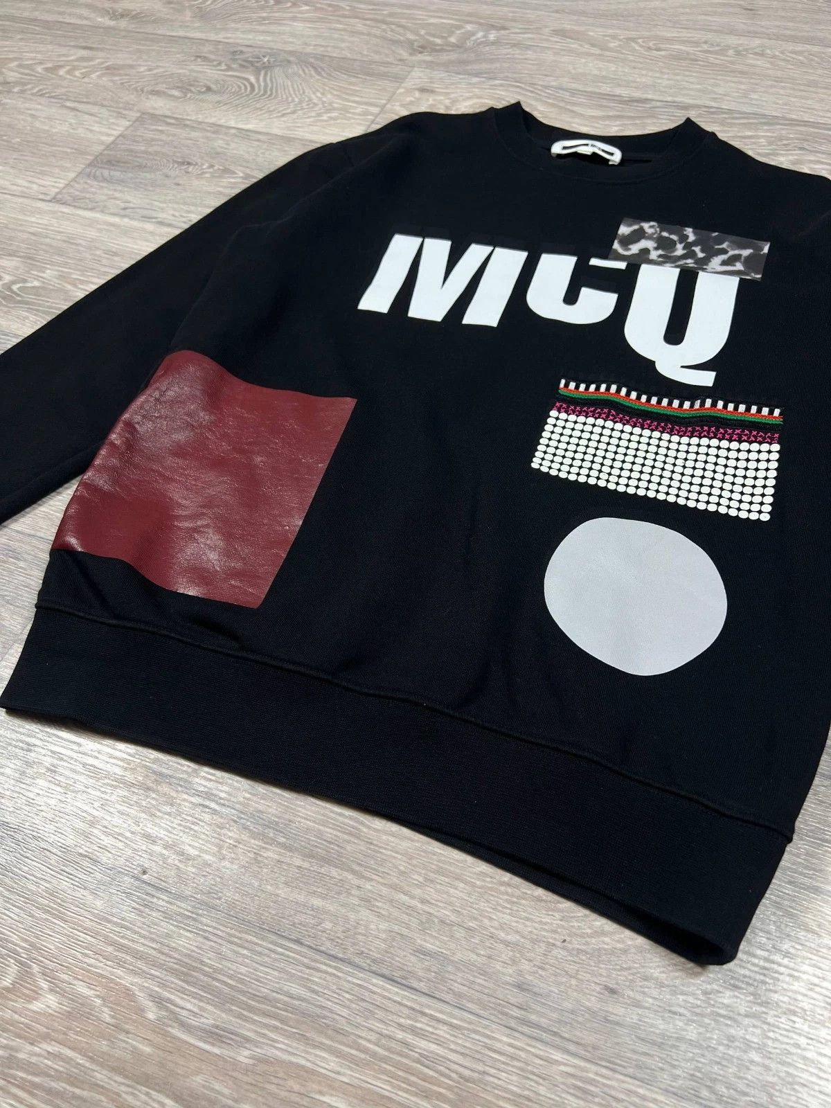 Alexander McQueen McQ Alexander McQueen Black Printed and Embroidered Size US M / EU 48-50 / 2 - 8 Thumbnail