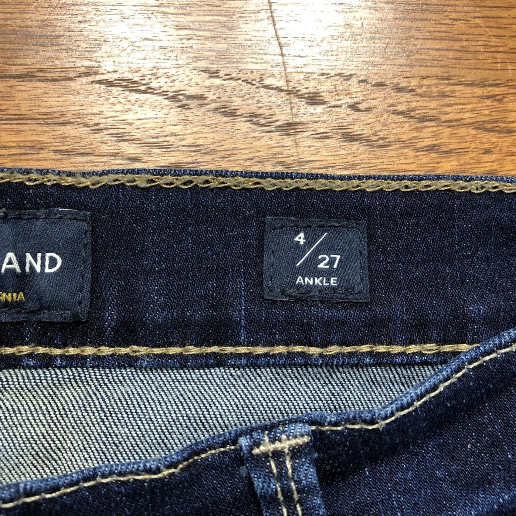Lucky Brand Lucky Brand Brooke Legging Ankle Jeans Blue Medium Wash Womens 4/29 Inseam 29 in Regular Rise 9 in Zip 5-Pocket Denim Cotton Blend Size 27" / US 4 / IT 40 - 6 Thumbnail