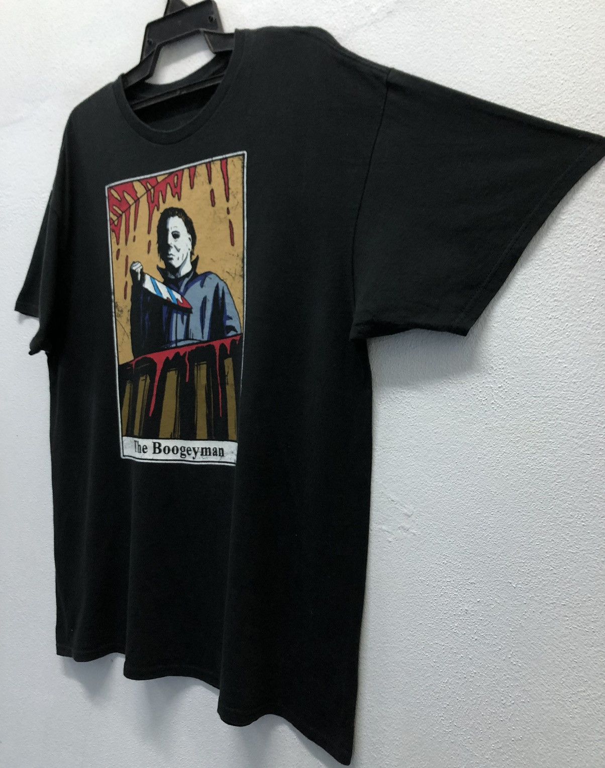 Vintage Halloween The Boogeyman T-Shirt Size US XL / EU 56 / 4 - 5 Thumbnail