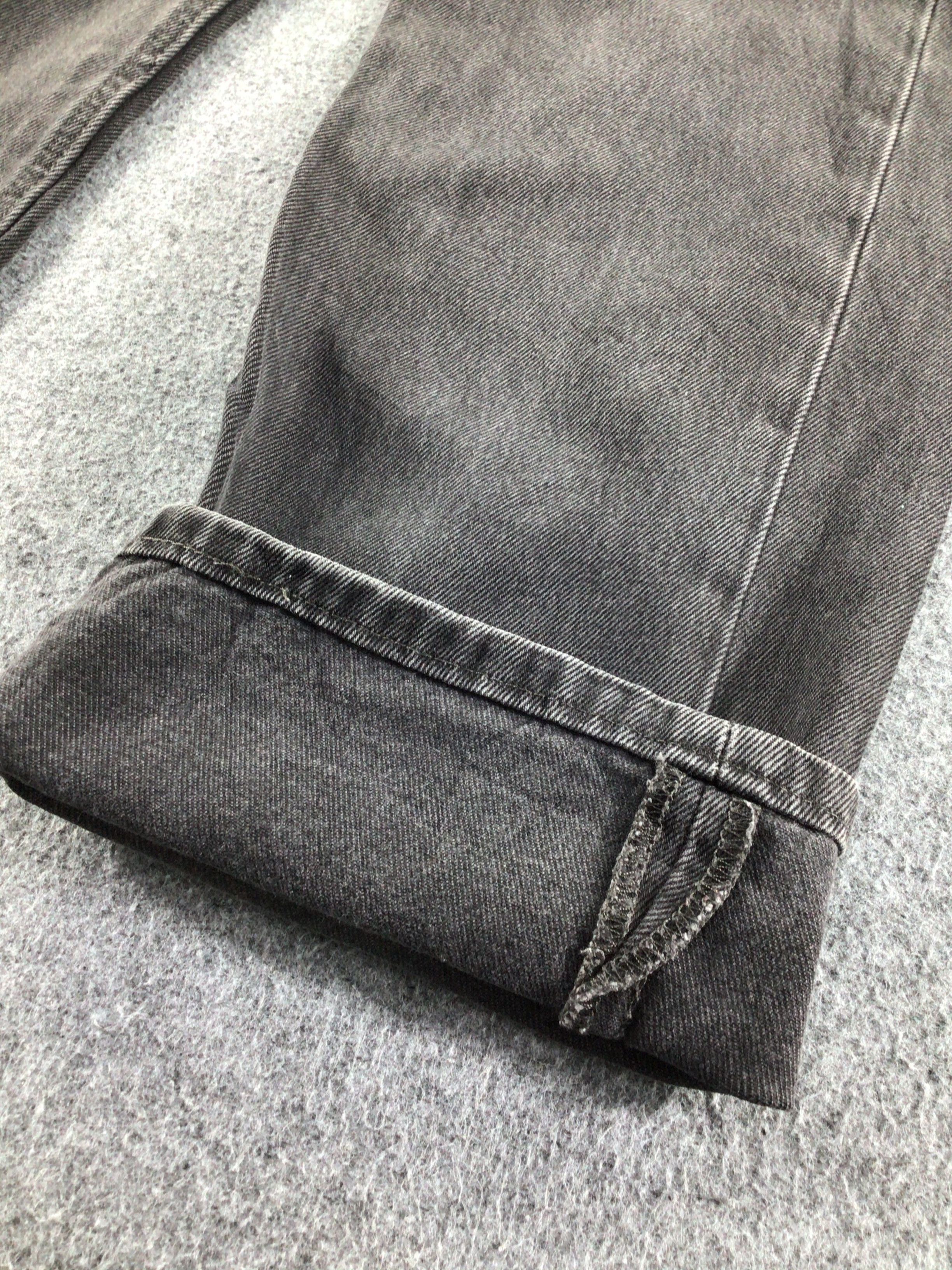 Levi's Vintage Levis 505 Jeans Levi's Faded Black -J547 Size US 35 - 6 Thumbnail