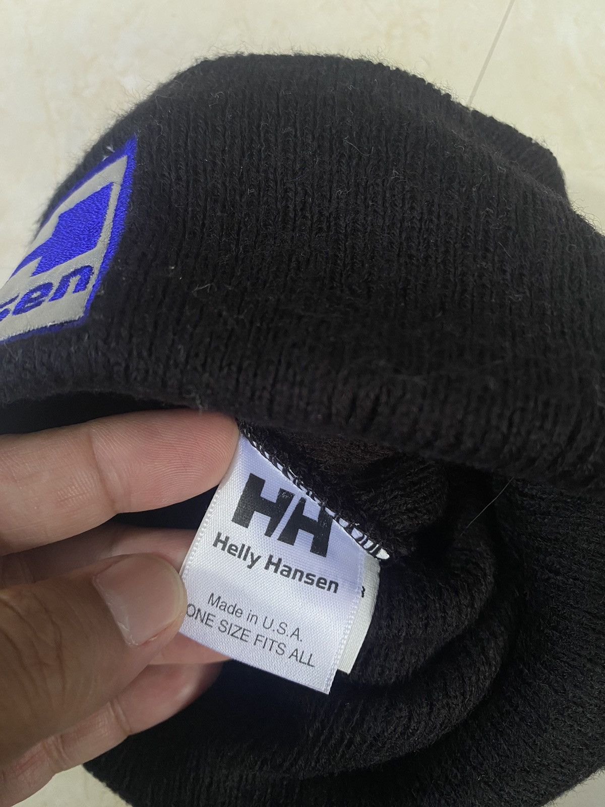 Helly Hansen 💥VINTAGE HELLY HANSEN USA sportswear beanie snowcap Size ONE SIZE - 4 Thumbnail