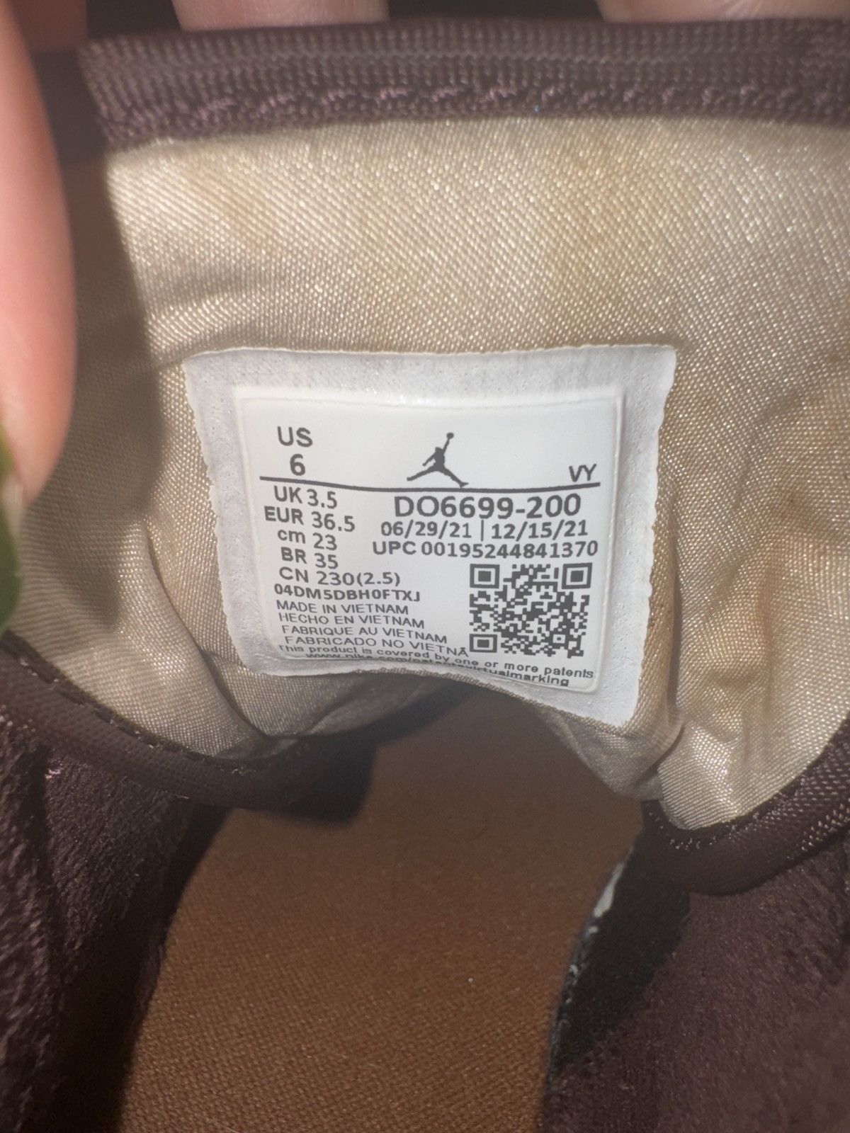 Nike Air Jordan 1 Mid Size US 6 / IT 36 - 6 Thumbnail