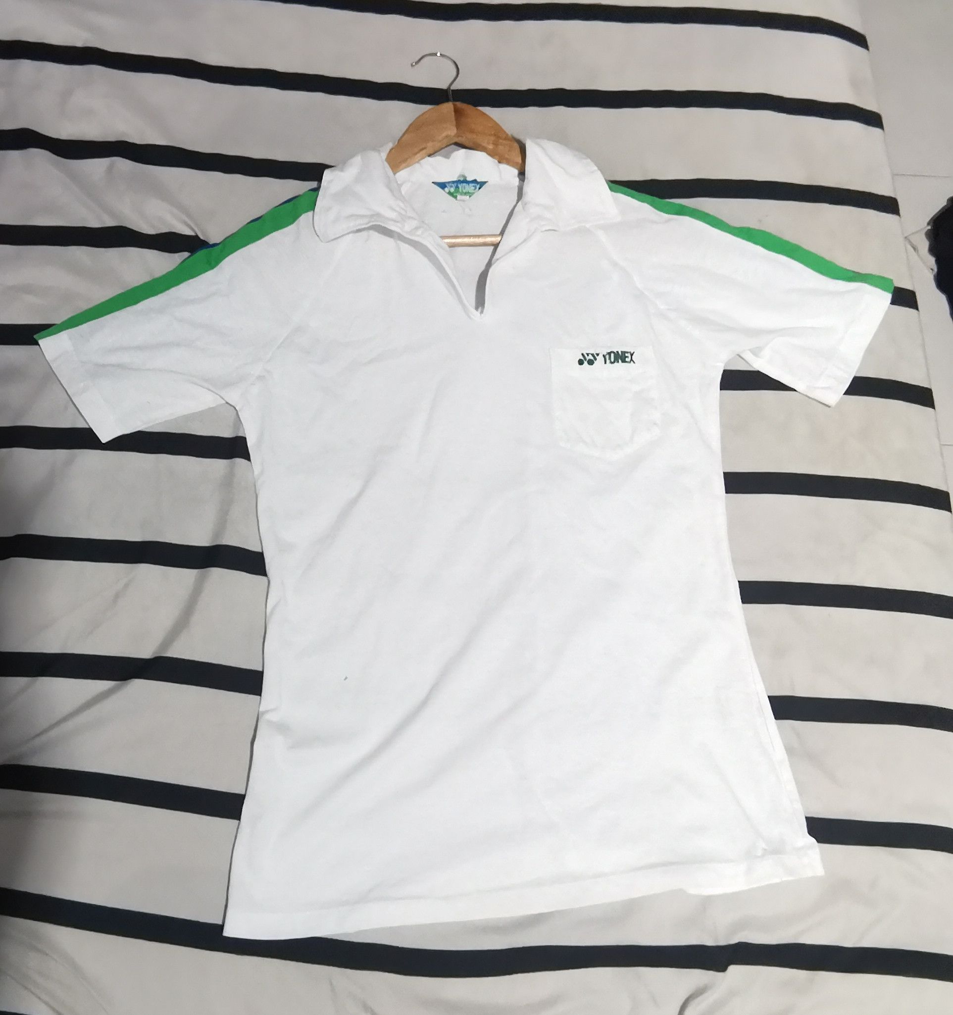 Vintage Vintage Yonex Japan Shirt White – Rare 90s Piece Size M / US 6-8 / IT 42-44 - 1 Thumbnail