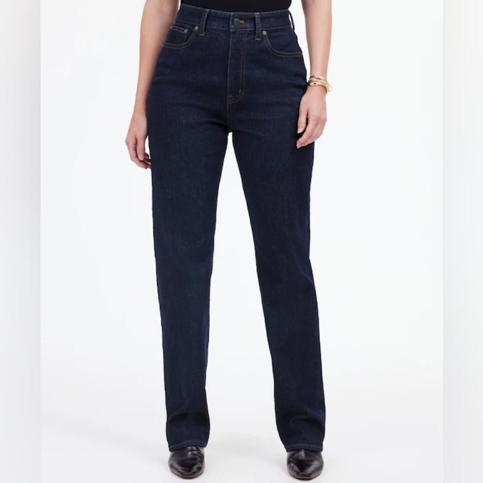 Madewell Madewell The Curvy '90s Straight Jean Size 24" / US 00 / IT 34 - 1 Thumbnail