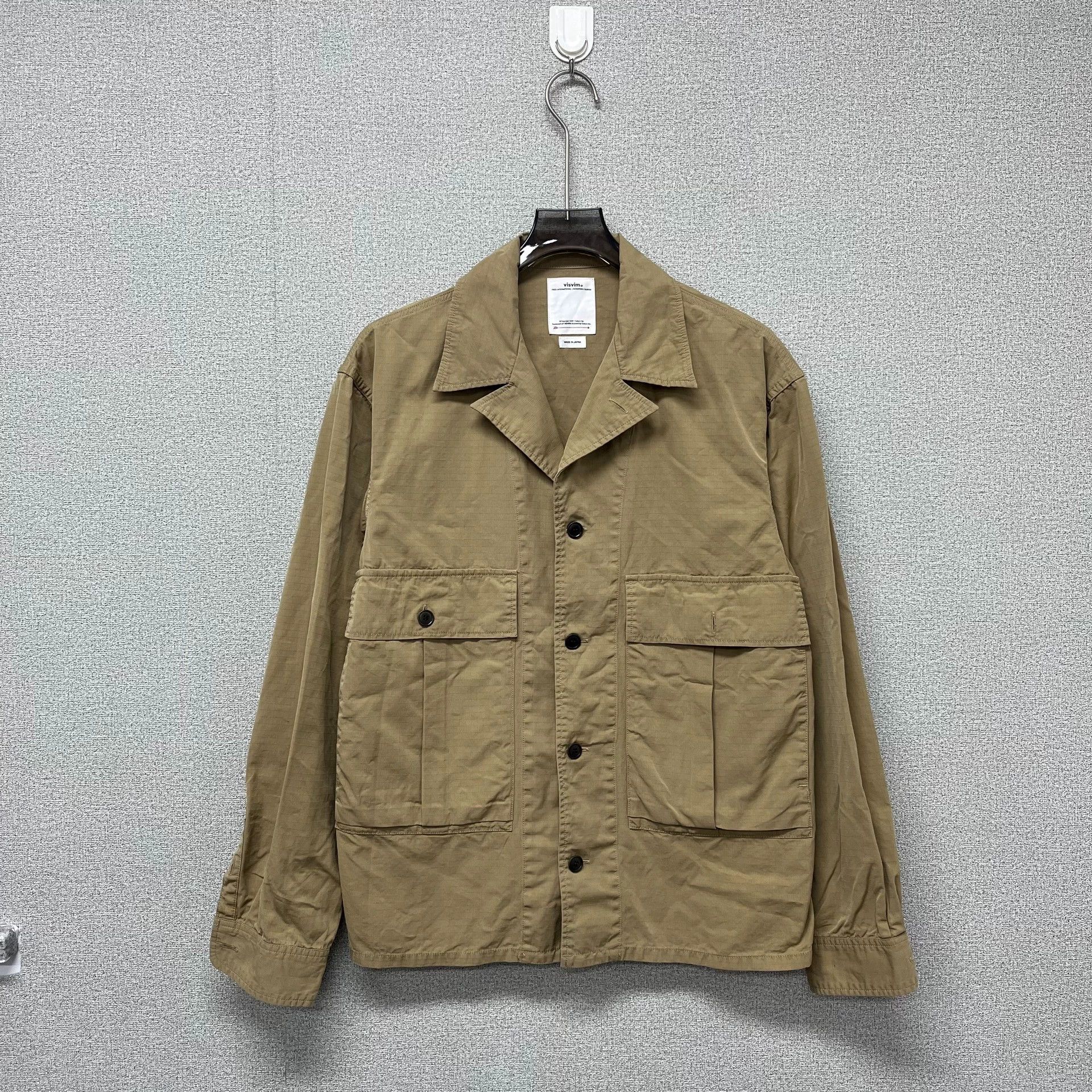 Visvim Visvim domain 2 bag khaki brown Army shirt-jacket jacket Size US L / EU 52-54 / 3 - 1 Thumbnail