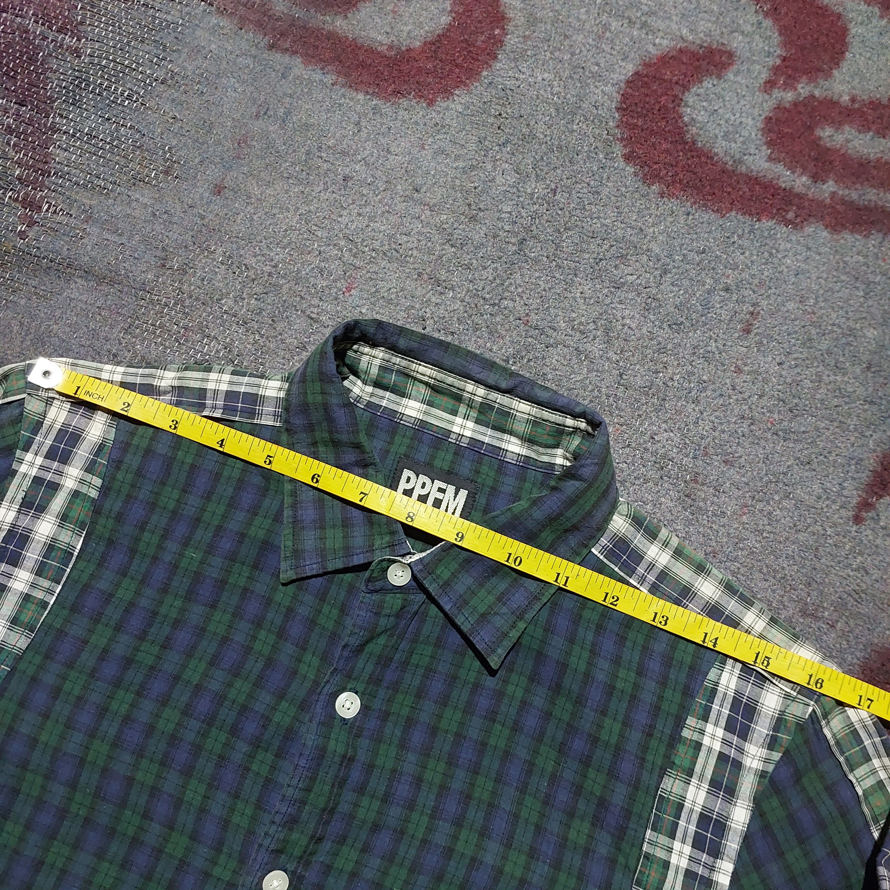 PPFM PPFM checkered plaid L/s shirt Size US M / EU 48-50 / 2 - 12 Thumbnail
