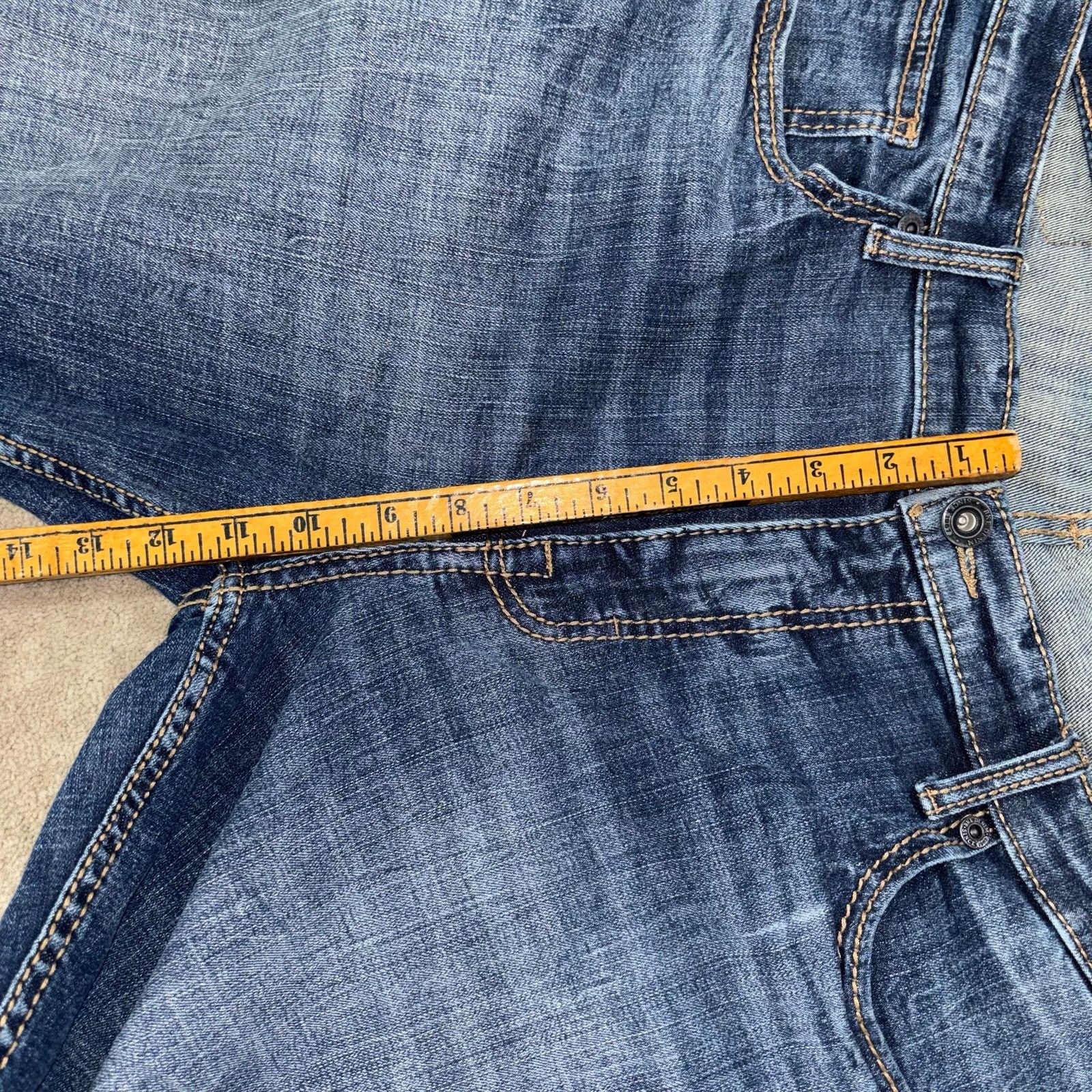 BKE BKE Tyler Straight Leg Jeans Men’s 36x30 Medium Wash Size US 36 / EU 52 - 5 Thumbnail