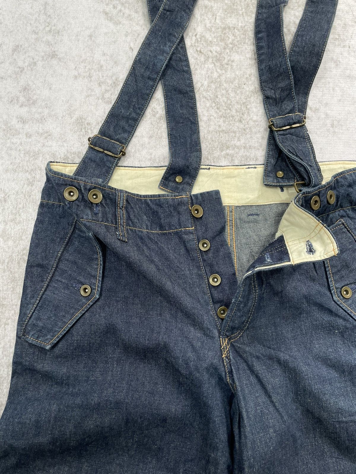 Hysteric Glamour × If Six Was Nine × Le Grande Bleu (L.G.B.) 2000s monkey japan denim pants y2k style Size US 34 / EU 50 - 4 Thumbnail