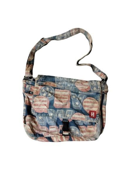 Hysteric Glamour Vintage Hysteric Glamour Denim Sling Bag Size ONE SIZE - 1 Thumbnail