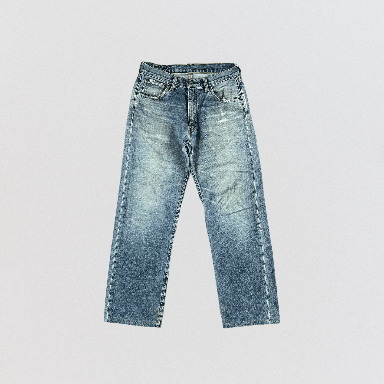 Levi's × Vintage Vintage 90s DIstress Levis 503 Jeans-JM2710 Size US 31 - 1 Thumbnail