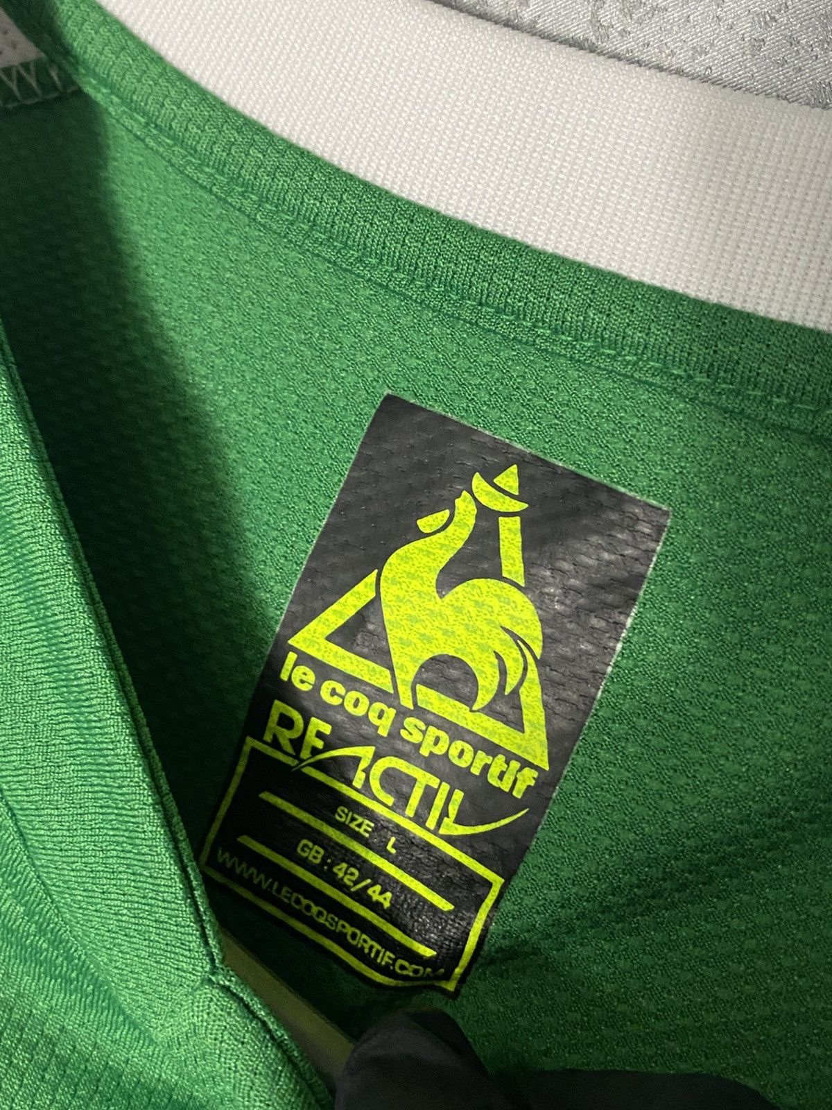 Le Coq Sportif Hibernian Le Coq Sportif 2006/07 Soccer Jersey Football New Size US L / EU 52-54 / 3 - 6 Thumbnail