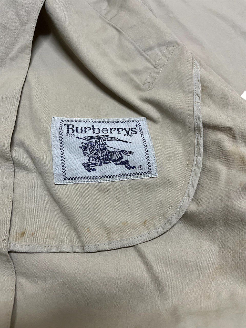 Burberry Burberry Nova Check Gold Button Trench Coat Size US L / EU 52-54 / 3 - 10 Thumbnail