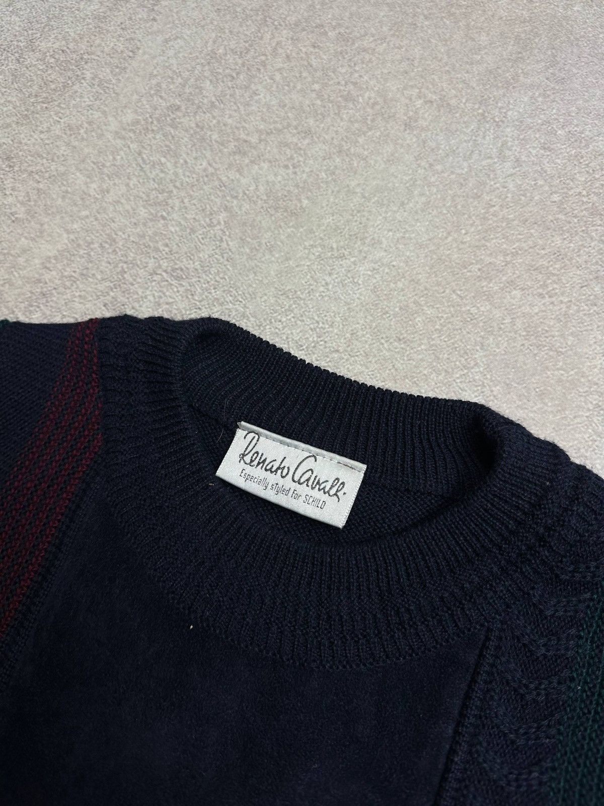 Carlo Colucci Vintage Carlo Colucci Coogi Style 3D Knit Sweater Rare M Size US M / EU 48-50 / 2 - 3 Thumbnail