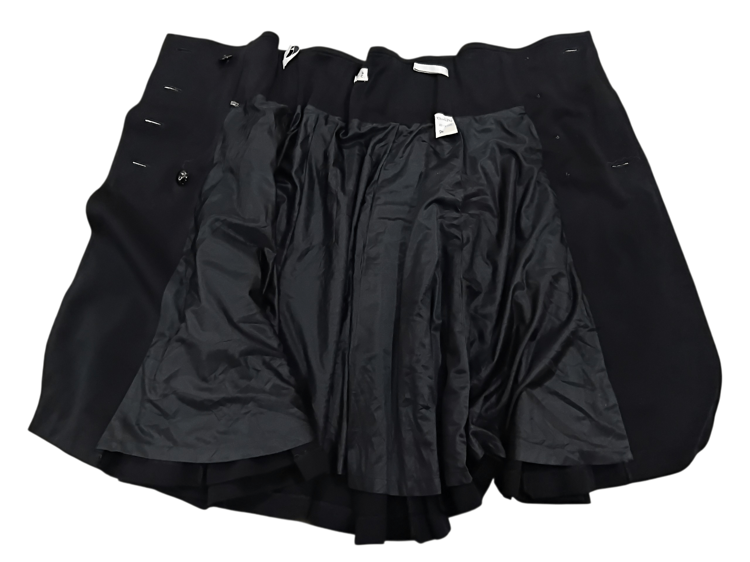 Dior Vintage Miss Dior Christian Dior Pleated Wool Skirt Size 25" / US 0 / IT 36 - 6 Thumbnail