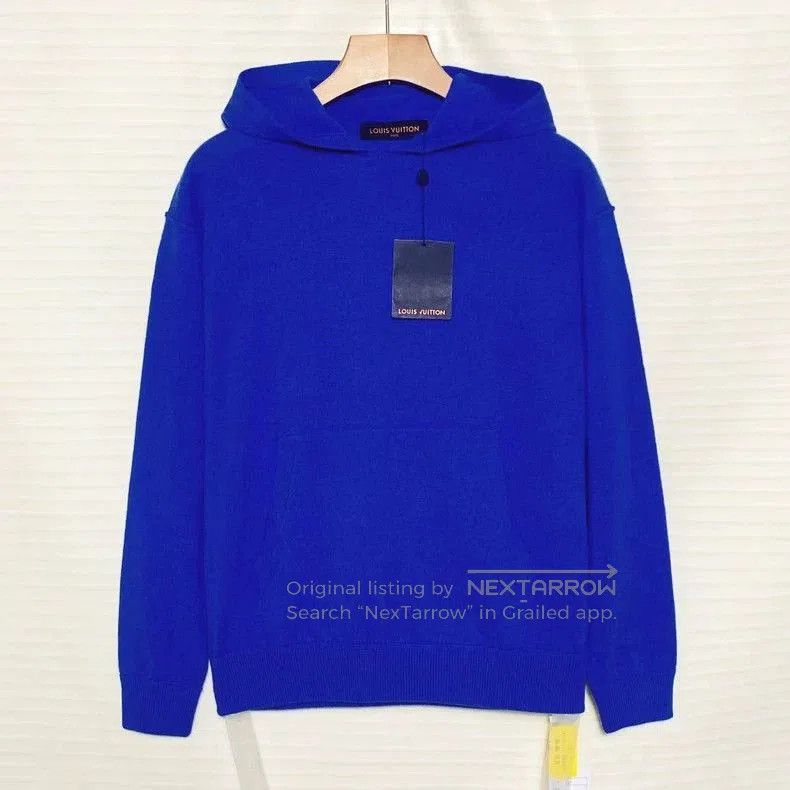 Louis Vuitton Louis Vuitton FW22 Blue Kangaroo Pocket Hoodie. Size US XS / EU 42 / 0 - 1 Thumbnail