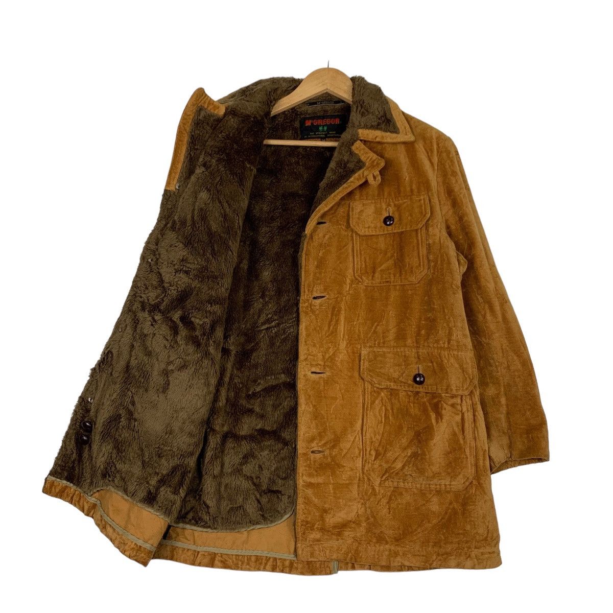 McGregor MCGREGOR Sherpa Lined Four Pocket Jacket #1038-C47 Size US M / EU 48-50 / 2 - 7 Thumbnail