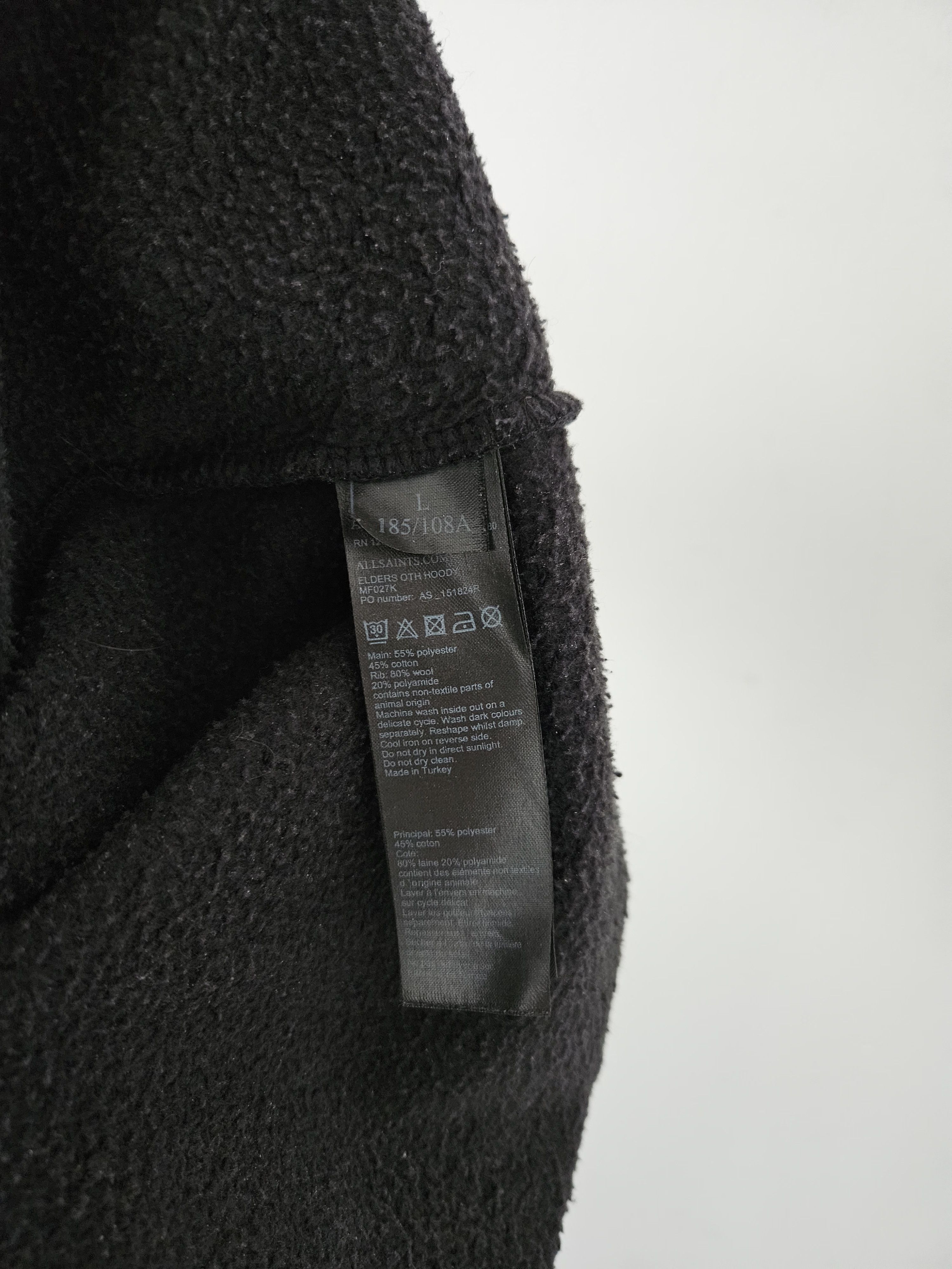 Allsaints Allsaints elders oth hoodie blank oversized Size US L / EU 52-54 / 3 - 10 Thumbnail