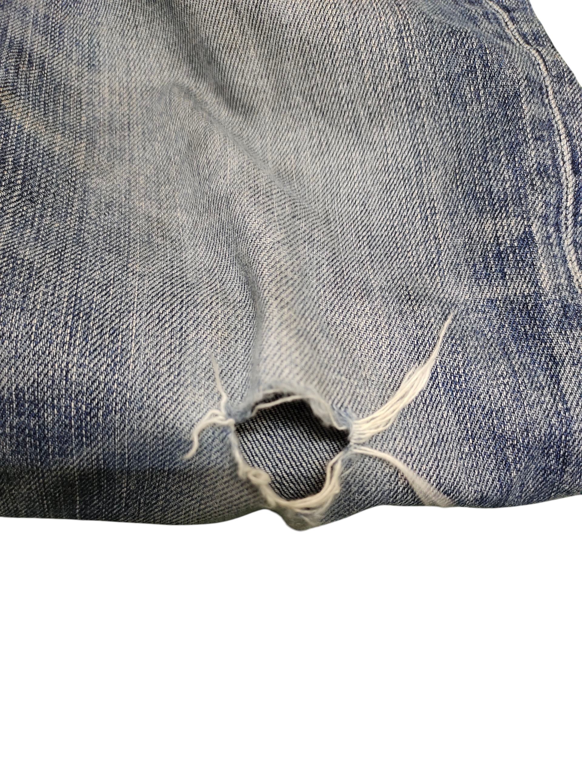 Comme des Garcons × Undercover Vintage Edwin 503 Clawmark Distress Denim Jeans Size US 31 - 14 Thumbnail