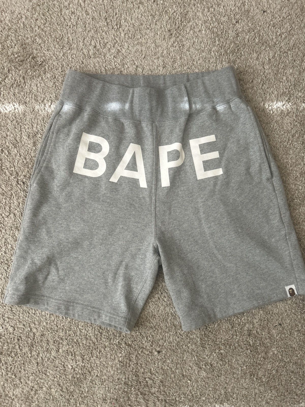 Bape BAPE SWEAT SHORTS BAPEC MENS Size US 27 - 2 Thumbnail