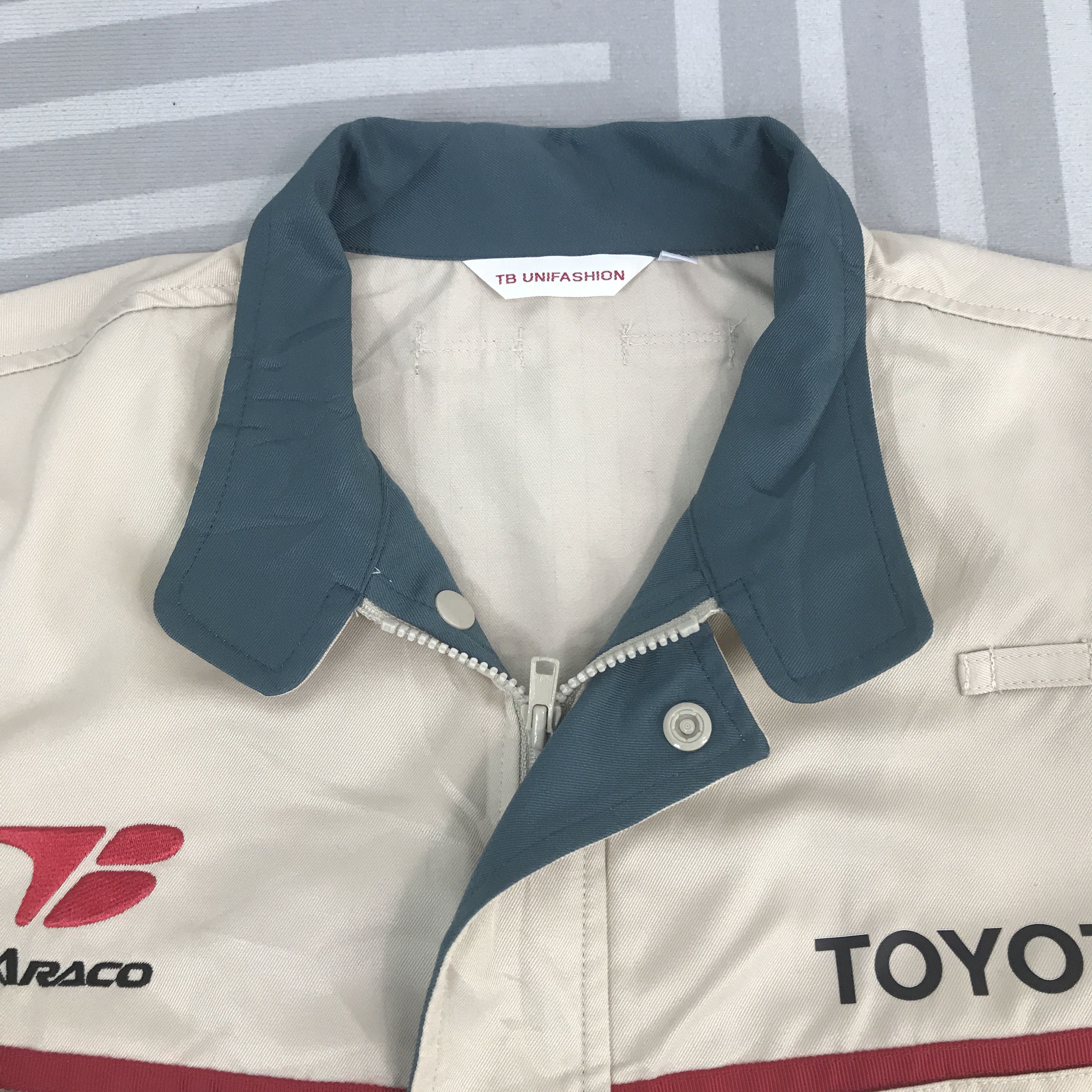 Japanese Brand × Vintage Vintage Toyota x Araco Racing uniform japan Jacket Size US L / EU 52-54 / 3 - 8 Thumbnail