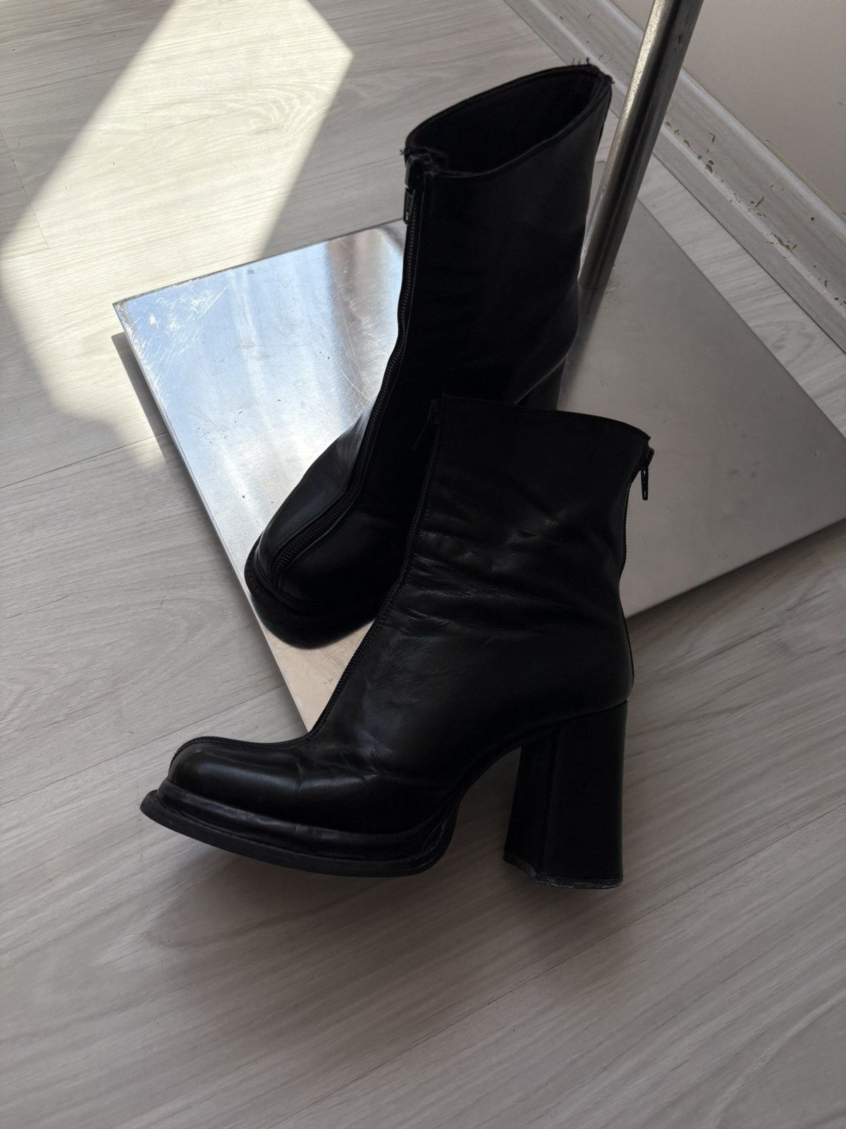 Vintage İtalian leather boots Size US 6 / IT 36 - 4 Thumbnail