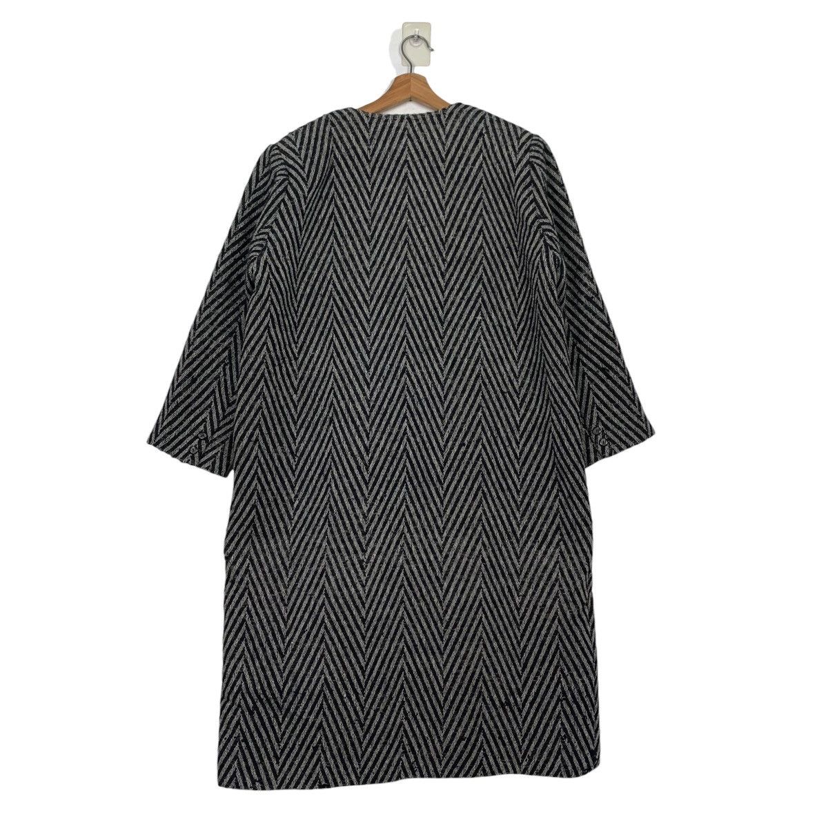 Renoma Vintage 90s RENOMA Herringbone Long Coat Oversized 2455-C110 Size US M / EU 48-50 / 2 - 7 Thumbnail