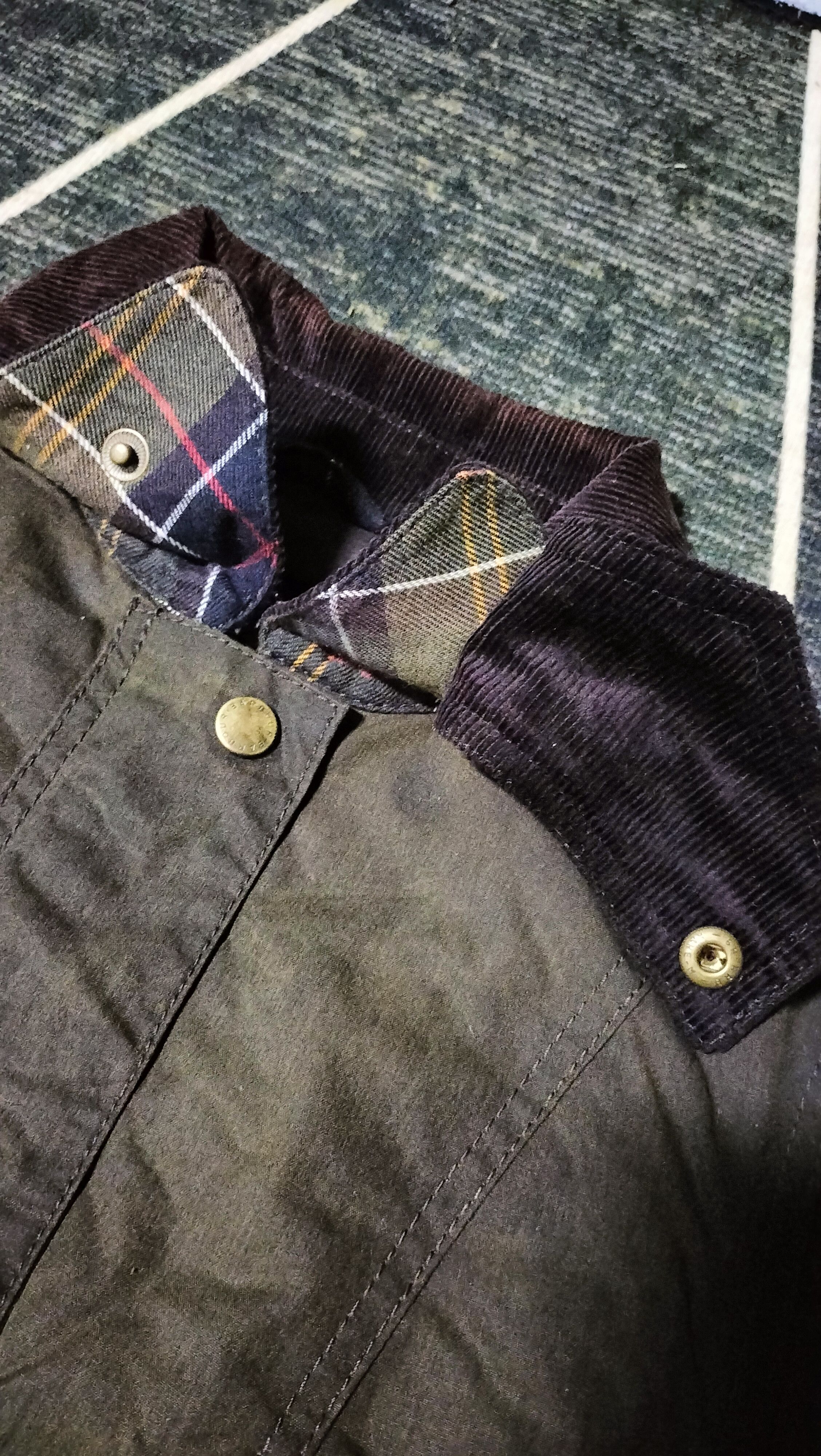 Barbour Vintage Barbour Rider Trench Coat Leather Suede Windbreaker Size S / US 4 / IT 40 - 14 Thumbnail
