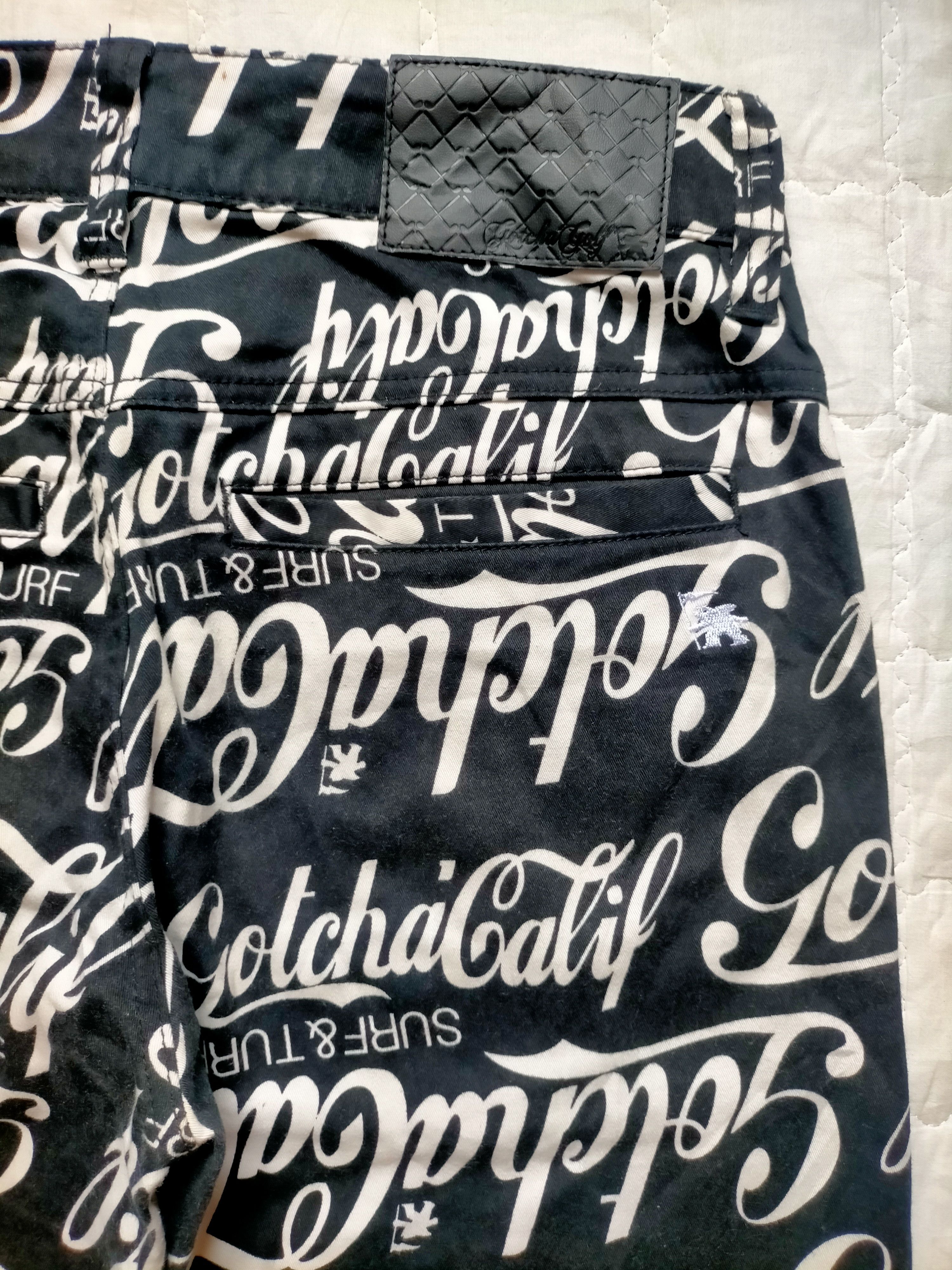 Gotcha ⚡Rare Gotcha Golf embroidered Logo Full Print Pants Size US 30 / EU 46 - 12 Thumbnail