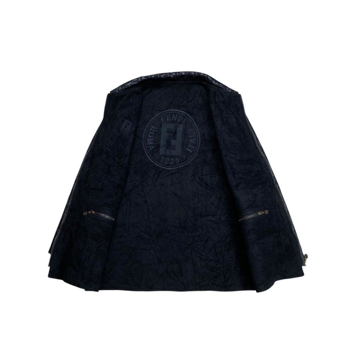 Fendi Fendi Monogram Reversible Jacket Size US XL / EU 56 / 4 - 3 Thumbnail