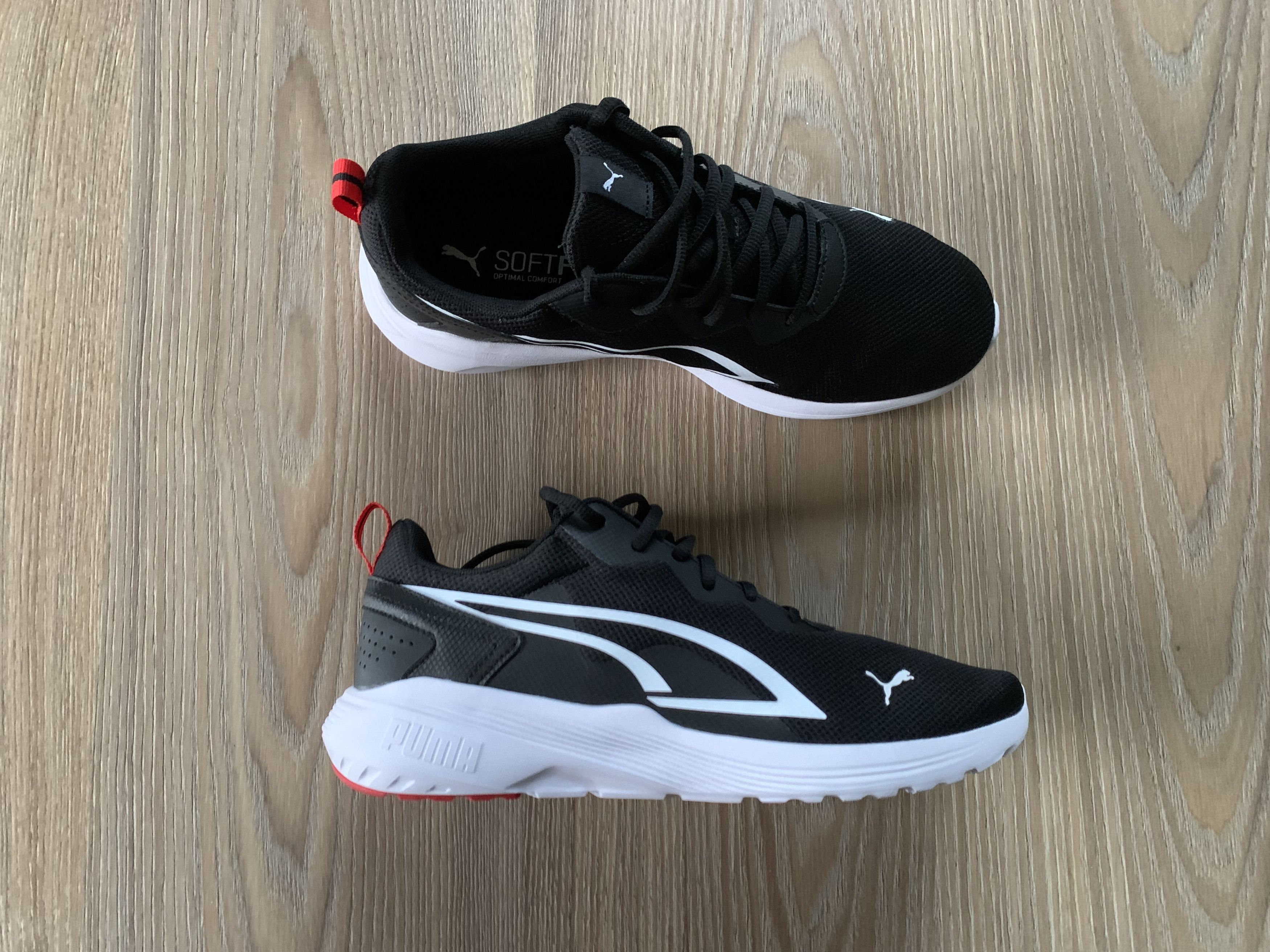 Puma Mens Puma All-Day Active Black White Sneakers Size US 9 / EU 42 - 2 Thumbnail