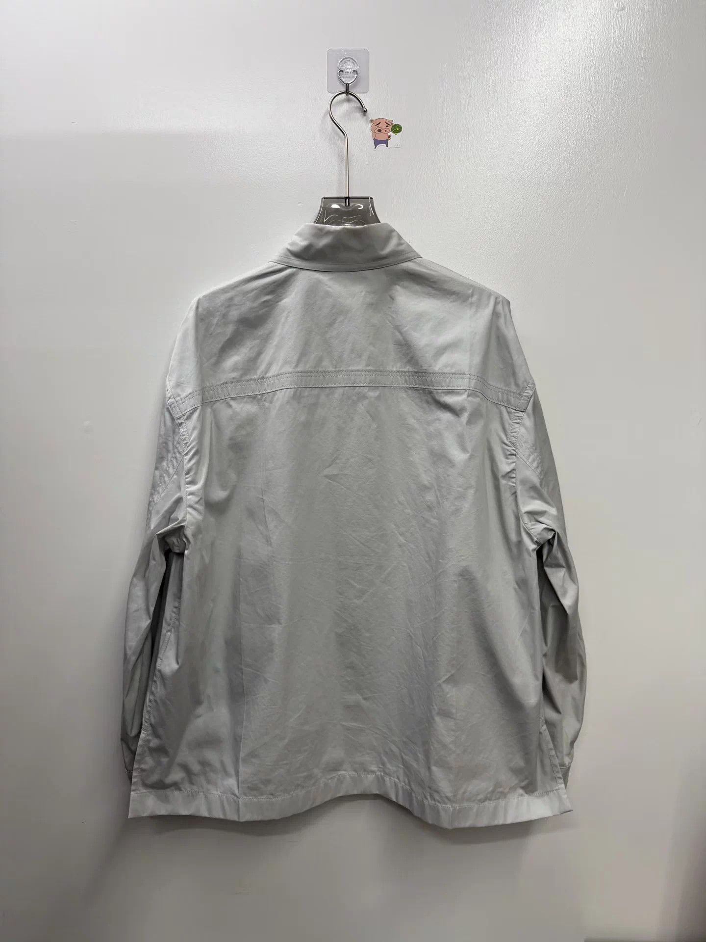 Bottega Veneta BV long-sleeve shirt gray white 44 Size US S / EU 44-46 / 1 - 4 Thumbnail