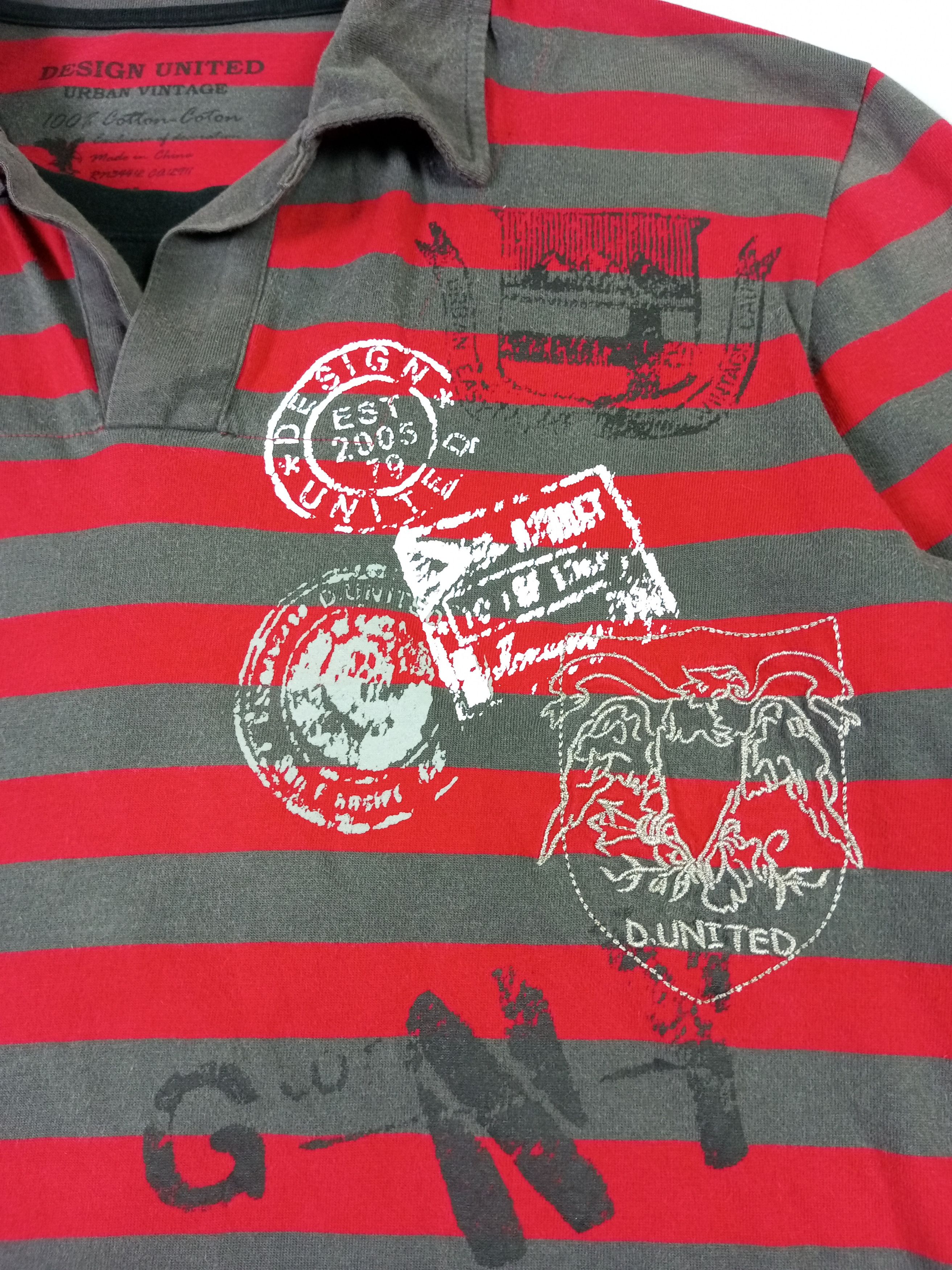Japanese Brand Japanese Double Layers Poem Long Sleeve Punk Grunge Style Size US M / EU 48-50 / 2 - 4 Thumbnail