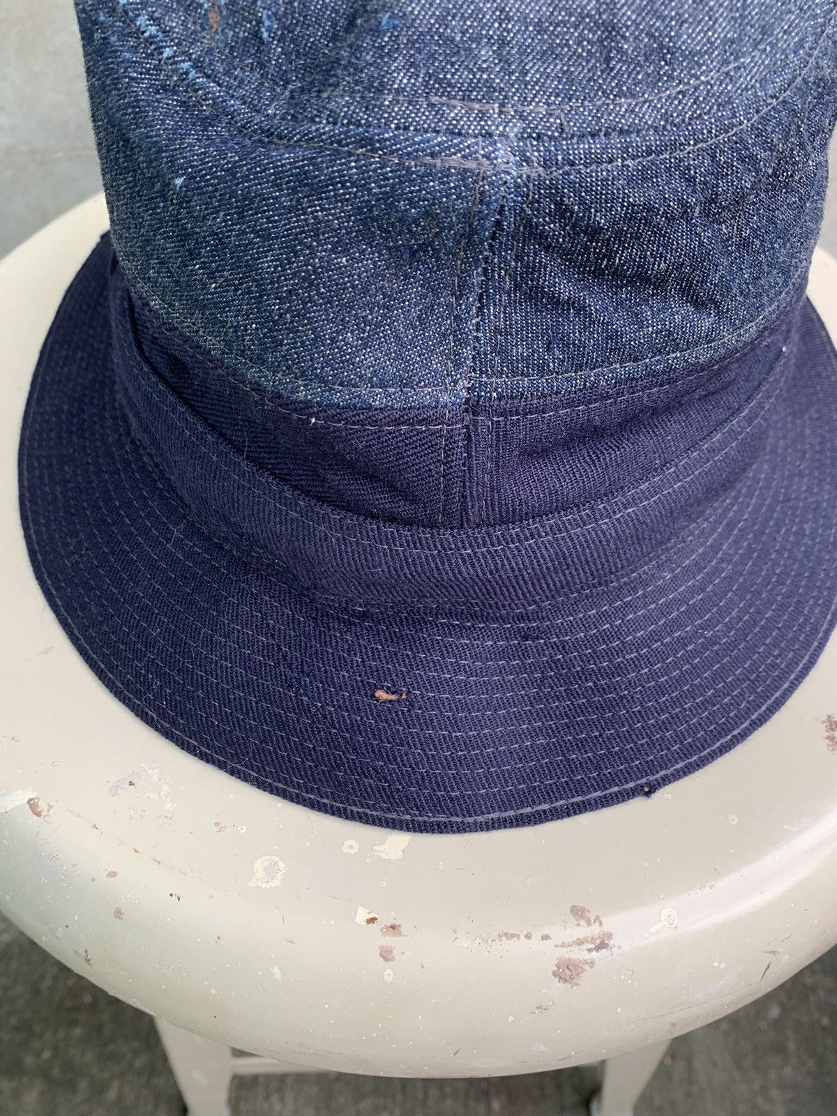 Comme des Garcons Denim Bucket Hat Size ONE SIZE - 6 Thumbnail