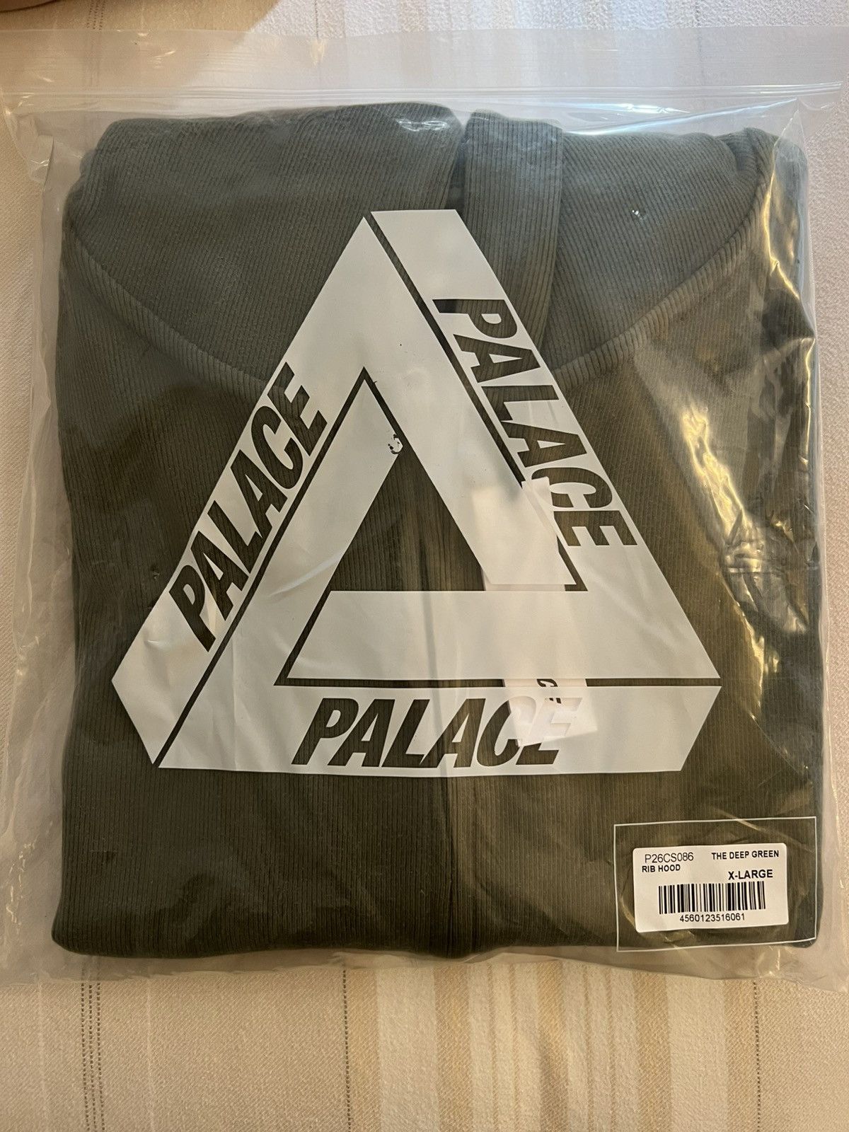 Palace Palace Rib Hood Hoodie Hooded Sweatshirt Deep Green Size XL Size US XL / EU 56 / 4 - 4 Thumbnail