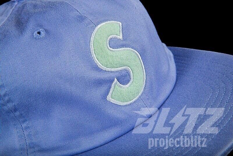Supreme SS18 Supreme S Logo Felt 6-Panel Cap Hat LIGHT PURPLE 2018 Size ONE SIZE - 3 Thumbnail