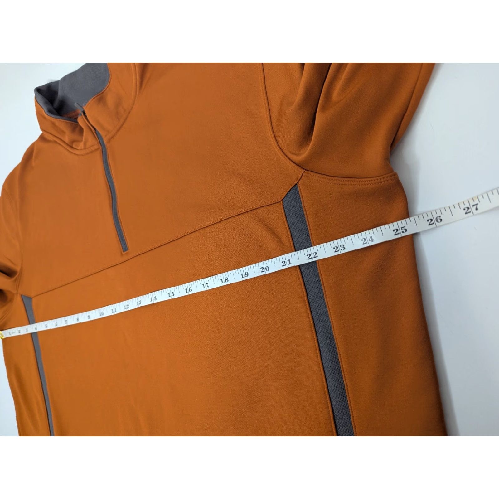Nike Nike Golf 1/4 Zip Pullover Mens XL Orange Lightweight Therma-Fit Pullover 1/4 Zip Nike Golf Mens XL Orange Lightweight Therma Fit Size US XL / EU 56 / 4 - 6 Thumbnail