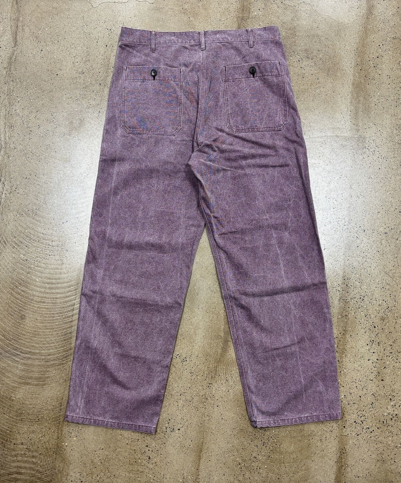 Auralee AURALEE 24aw WASHED ORGANIC CANVAS PANTS Size US 36 / EU 52 - 2 Thumbnail