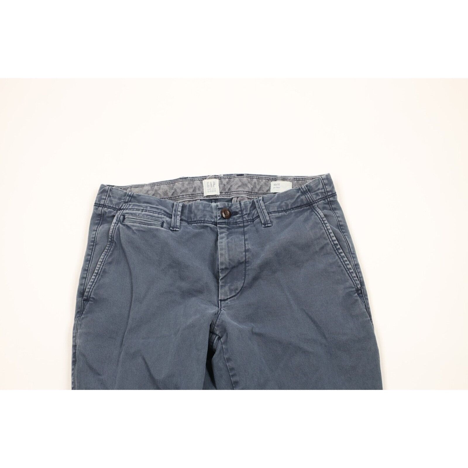 Gap × Vintage Vintage Y2K Gap Faded Stretch Skinny Leg Chino Pants Size US 30 / EU 46 - 2 Thumbnail
