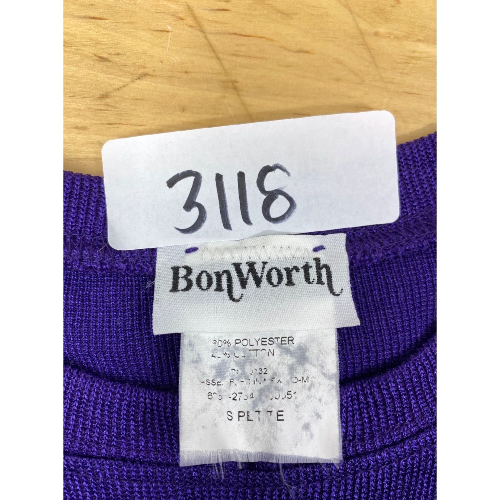 Vintage VINTAGE BonWorth Sweater Shirt? Size S / US 4 / IT 40 - 5 Thumbnail