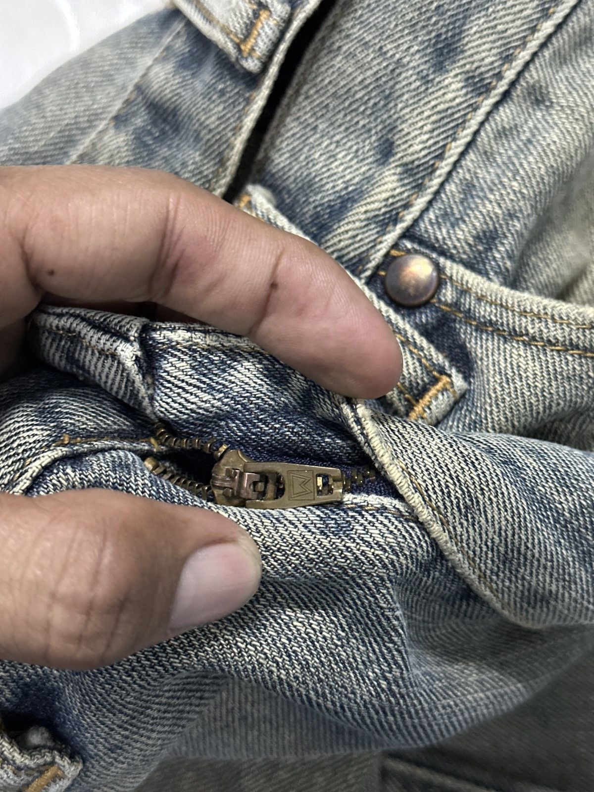 Vintage Vintage Wrangler Bootcut Denim 💥🎌 Size US 30 / EU 46 - 7 Thumbnail
