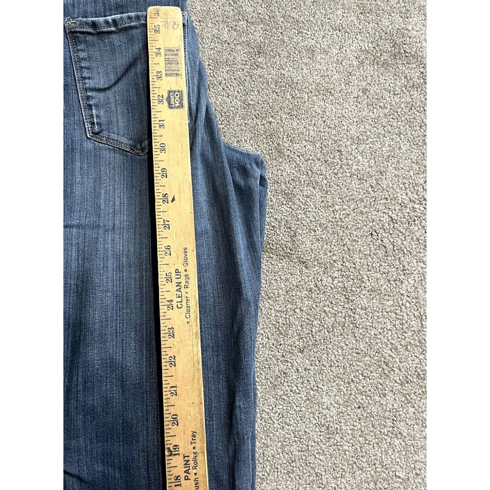Vintage Simply Vera Vera Wang Jeans Women Bootcut 8 Blue Size 30" / US 8 / IT 44 - 6 Thumbnail