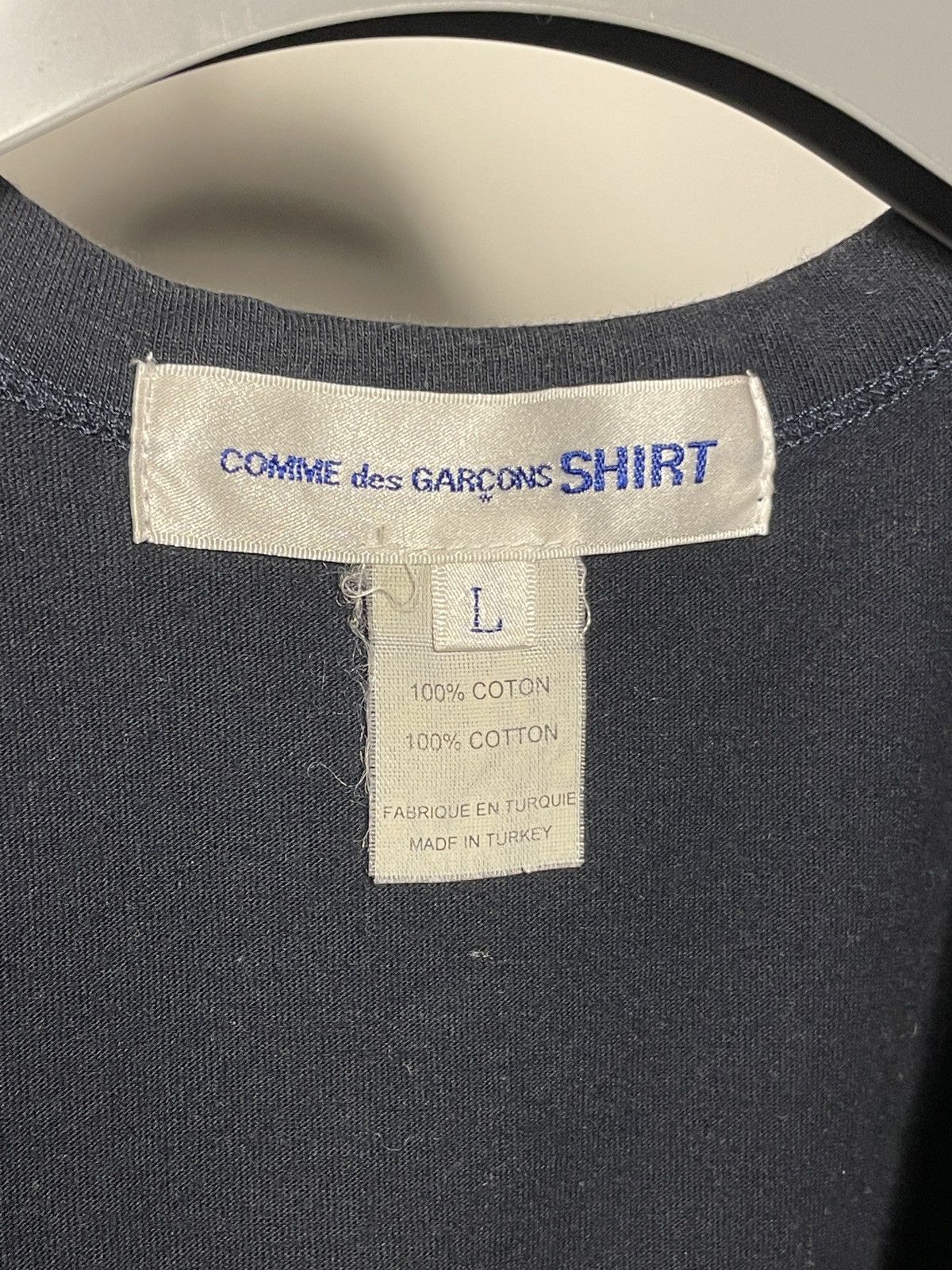 Comme des Garcons SHIRT × Rei Kawakubo Cdg shirt t-shirt Size US L / EU 52-54 / 3 - 3 Thumbnail