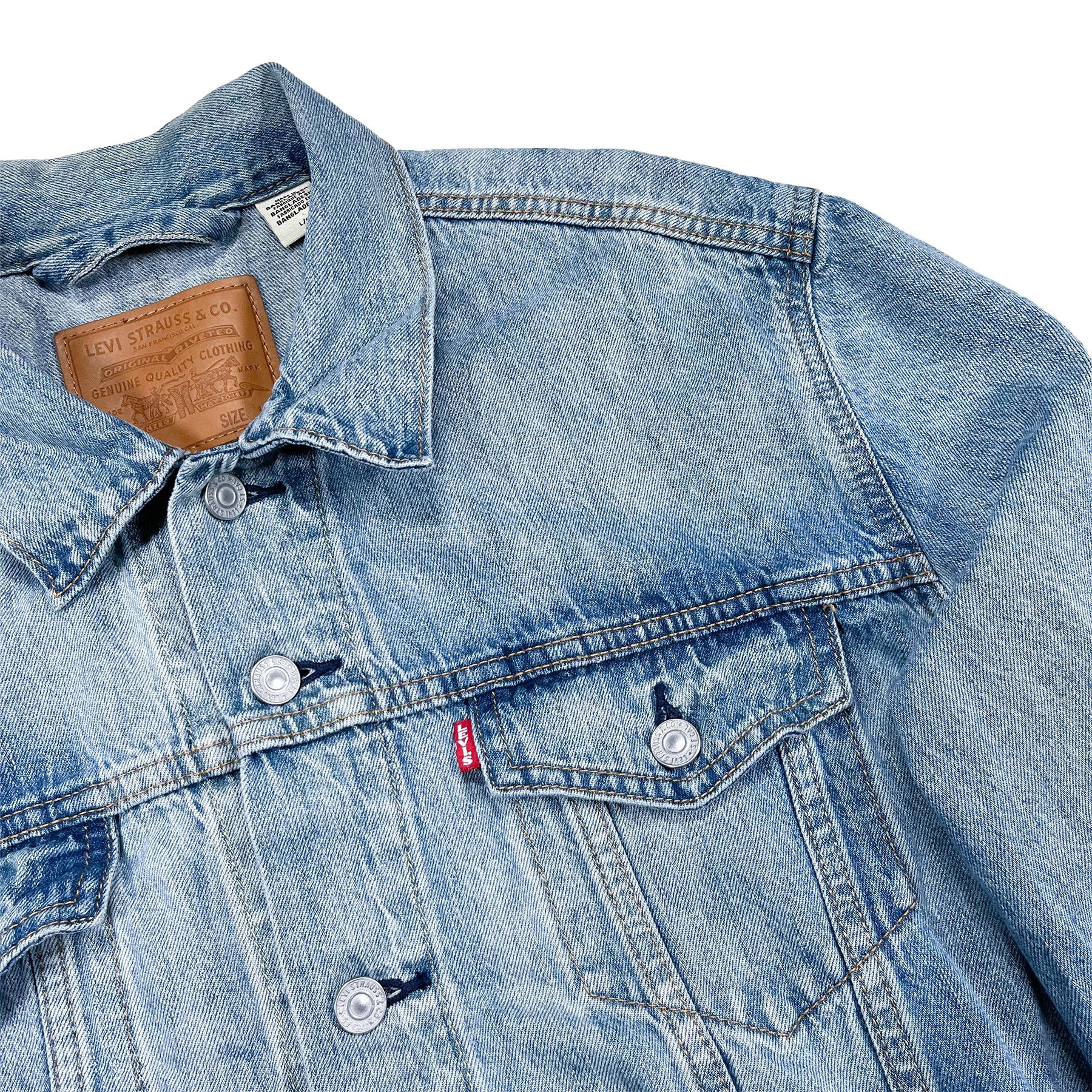 Levi's Denim jacket Levis from the Levis Premium line, L size Size US L / EU 52-54 / 3 - 8 Thumbnail