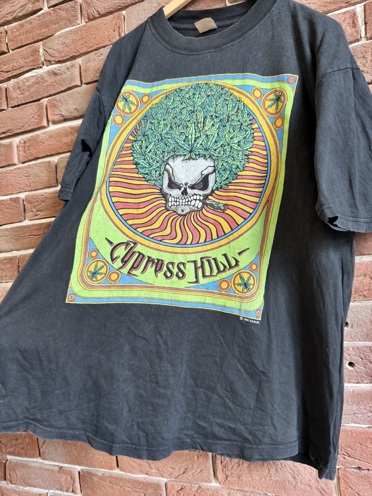 Band Tees 🔥Rare Vintage Cypress Hill 1993 Euro Tour Rap Band Tee XL Size US XL / EU 56 / 4 - 5 Thumbnail