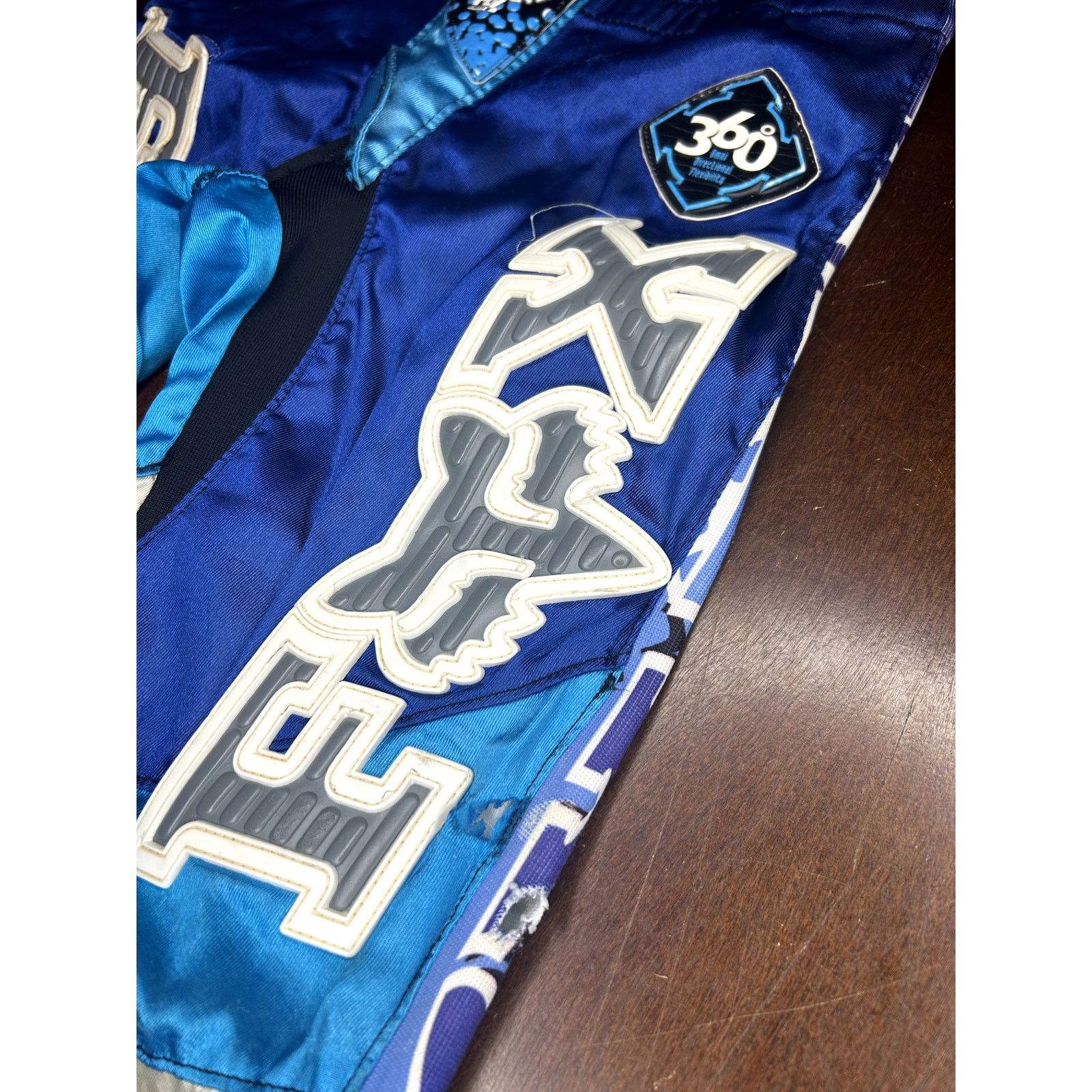 Fox Racing 90s/Y2K ATV Motocross Fox 360 Kevlar Race Pants Racing Gear Size US 32 / EU 48 - 12 Thumbnail