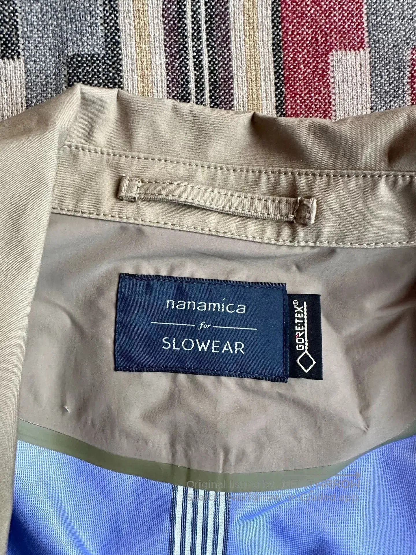 Nanamica nanamica x Slowear GORE-TEX Beige Coat. Size US S / EU 44-46 / 1 - 5 Thumbnail
