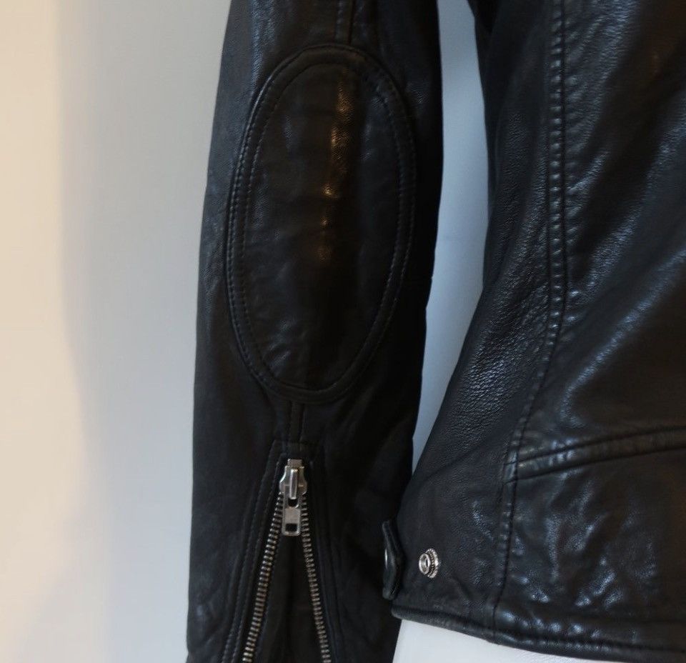 Isabel Marant Etoile Isabel Marant Etoile Black Leather Moto Jacket 36 US/4 Size XS / US 0-2 / IT 36-38 - 14 Thumbnail