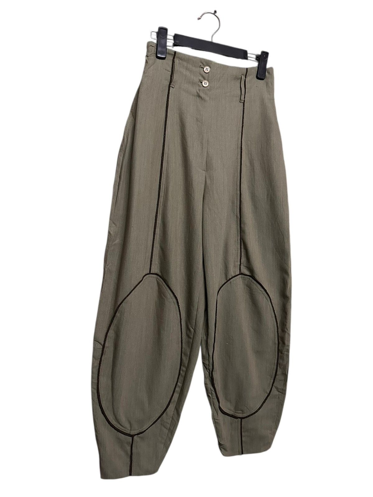 Emporio Armani Vtg🔥Avant-Garde Emporio Armani Balloon Pants Size US 29 - 4 Thumbnail