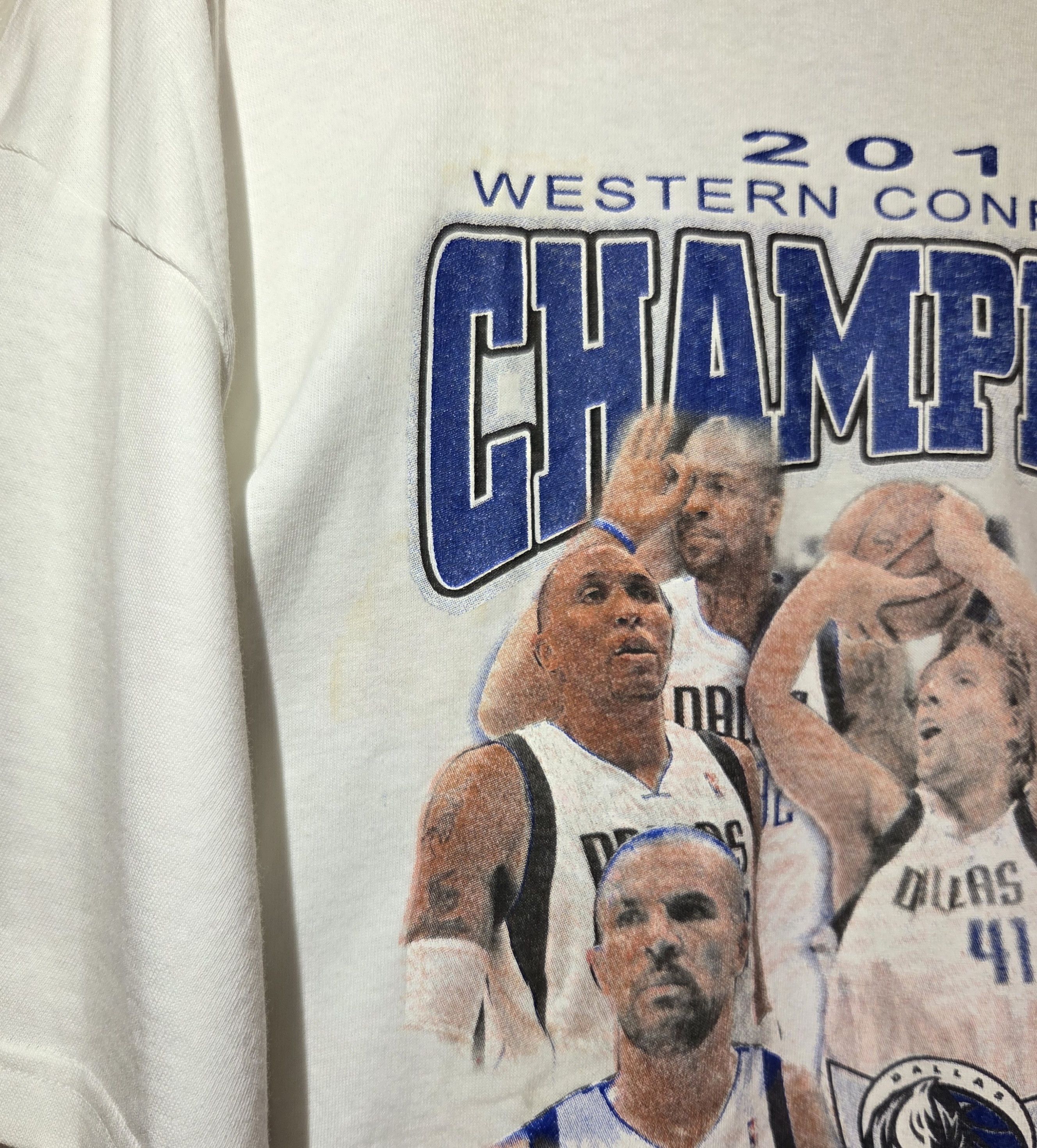 Delta 2011 Dallas Mavericks NBA Playoffs T-shirt Size US XXL / EU 58 / 5 - 2 Thumbnail